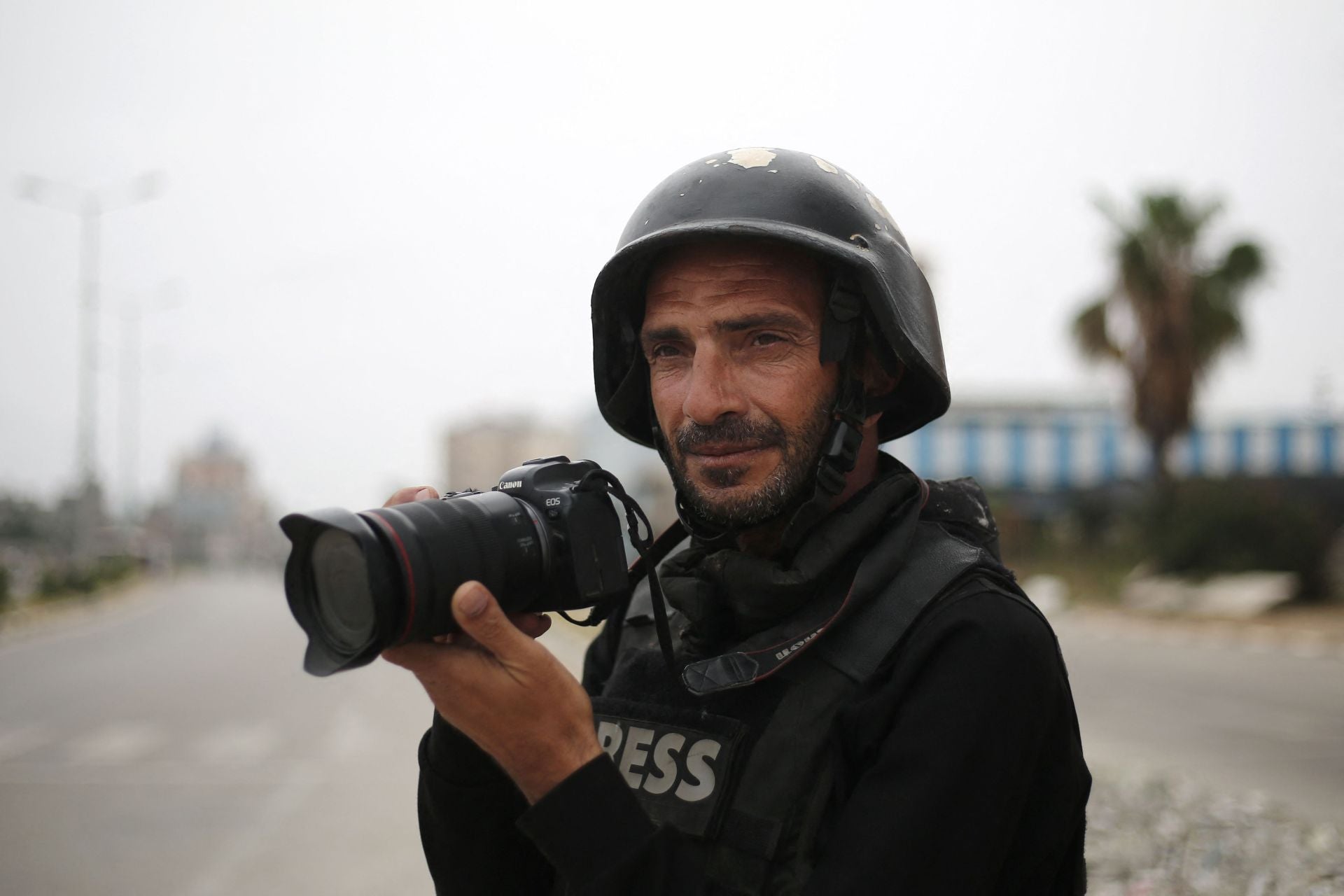 El fotoperiodista de AFP Eyad Baba