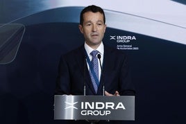 Ángel Escribano, presidente de Indra.