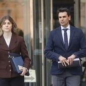 lberto González Amador, pareja de Isabel Díaz Ayuso, sale de los Juzgados tras declarar
