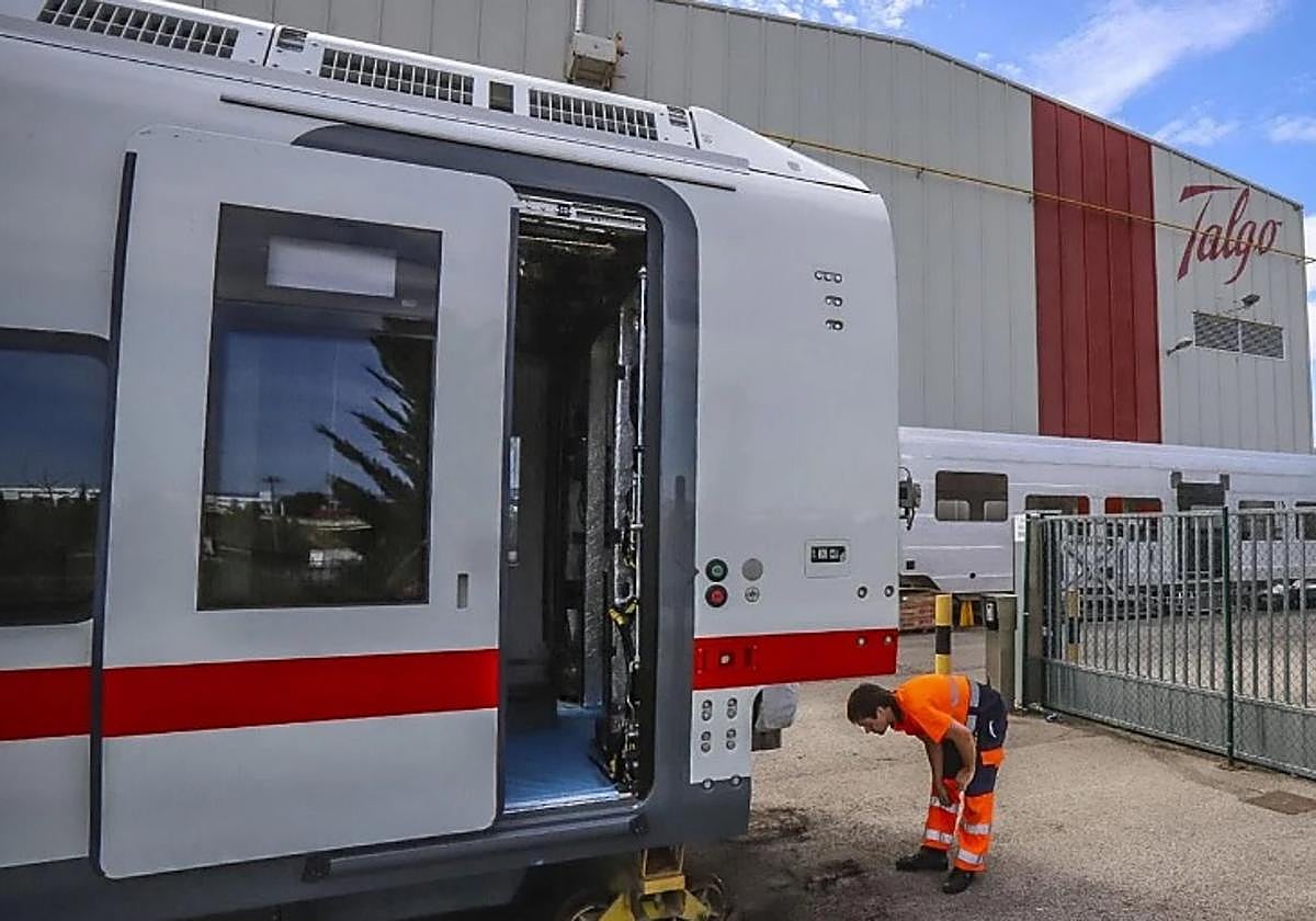 Una de las plantas de Talgo.