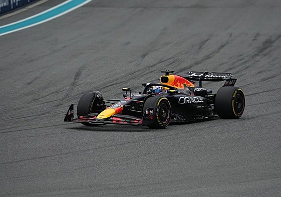 Max Verstappen, durante una carrera