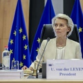 La presidenta de la Comisión Europea, Ursula von der Leyen