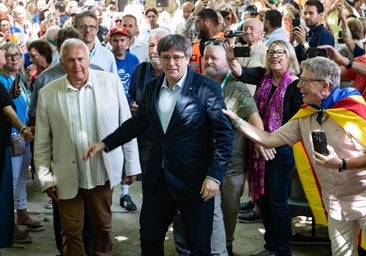 Puigdemont reivindica el poder negociador de Junts frente a los que «echan vinagre»