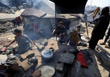 Gaza suma otros 44 muertos entre ataques de Israel y víctimas de la hambruna