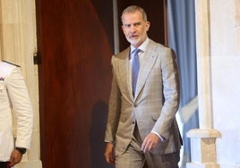 El rey Felipe.