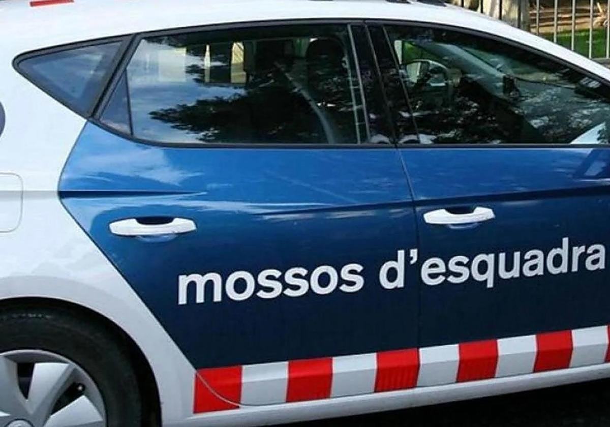 A Mossos d'Esquadra police car