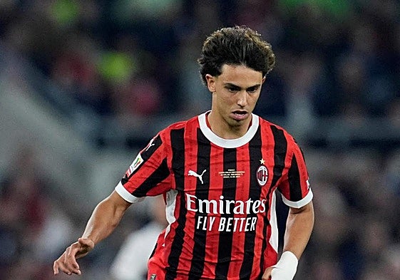 Joao Félix, con el Milan, su anterior destino.