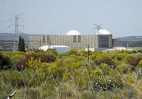 Central nuclear de Almaraz en la provincia de Cáceres