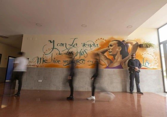 El interior del Centro de Internamiento de Menores Infractores de Granada.