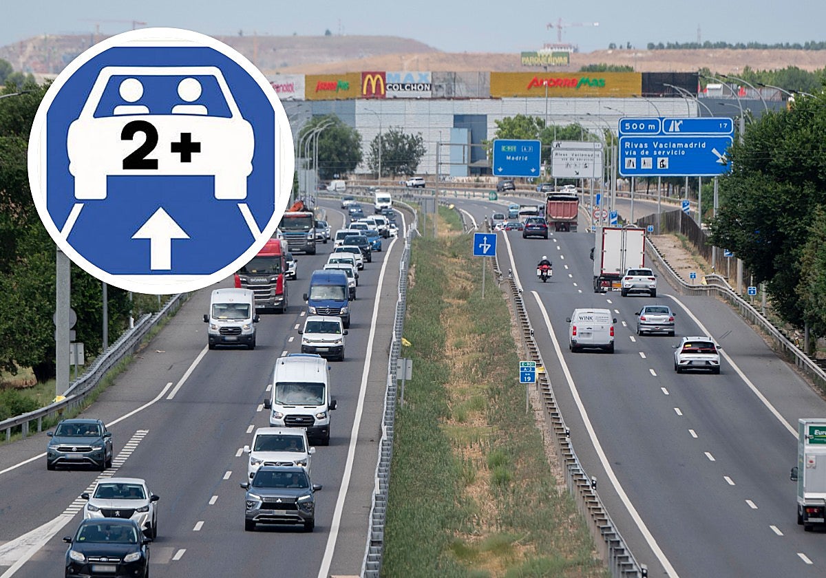 Qué significa la nueva señal '2+' que hay en la carreteras españolas y qué multa pueden poner a los conductores por no cumplirla