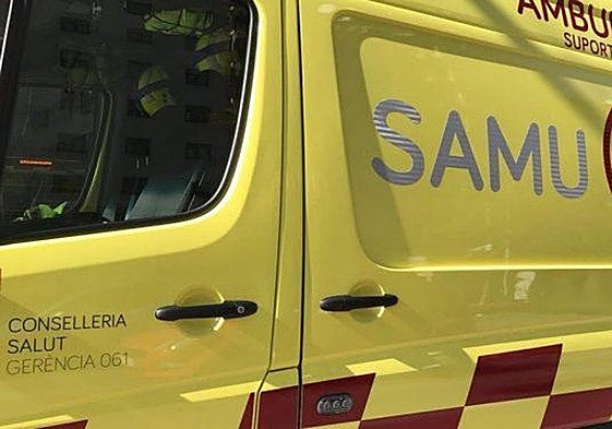 Una ambulancia del servicio de Salud balear.