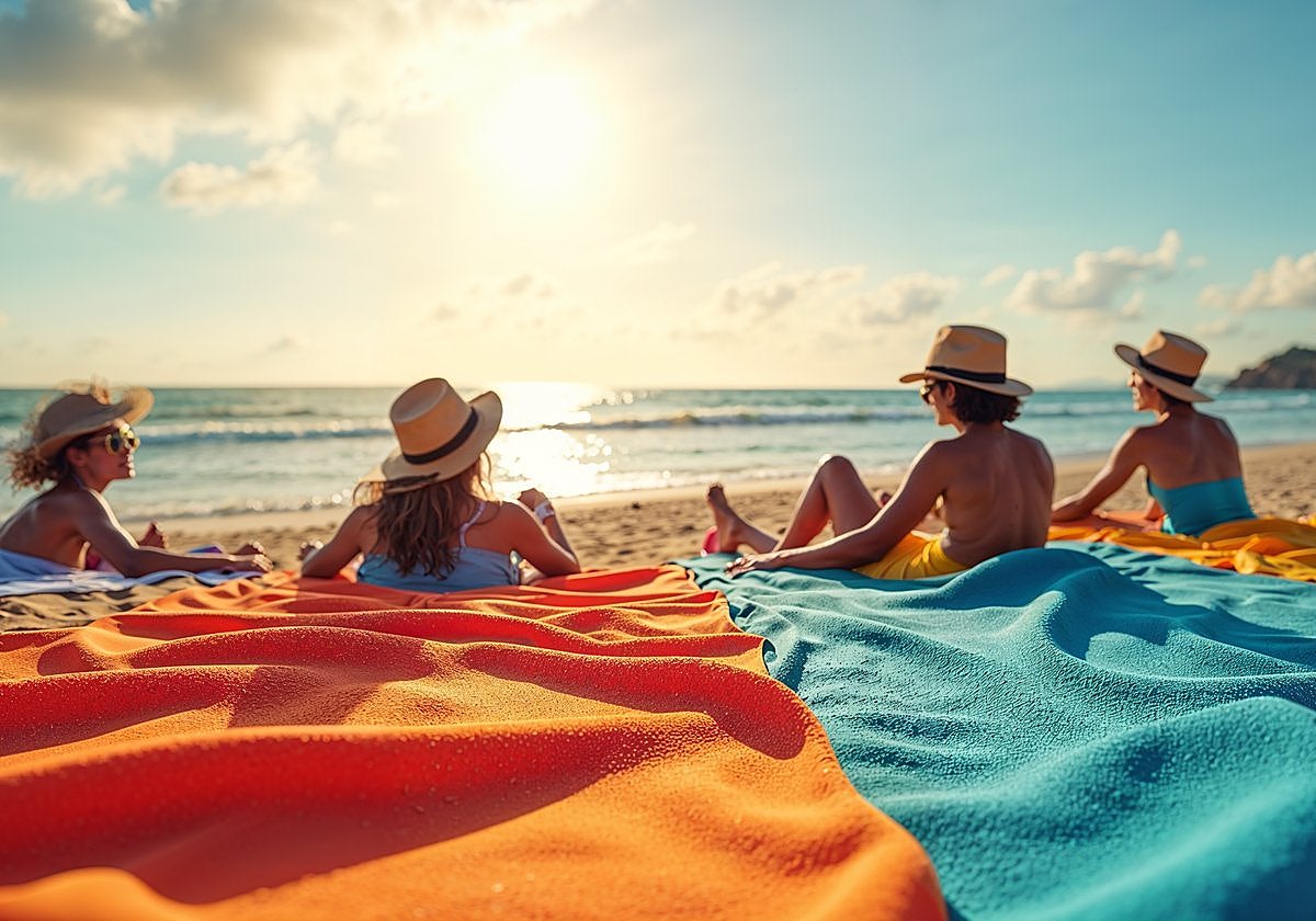 Aprovecha ahora para hacerte con una de estas toallas de playa grandes