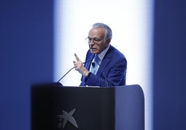Isidro Fainé presidente de la Fundación La Caixa.