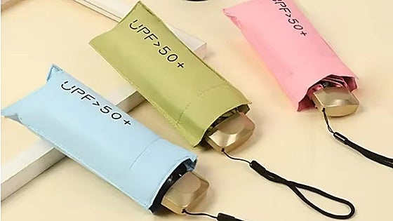 Cuida de tu piel con estos paraguas para el sol que tienen protección UPF 50+