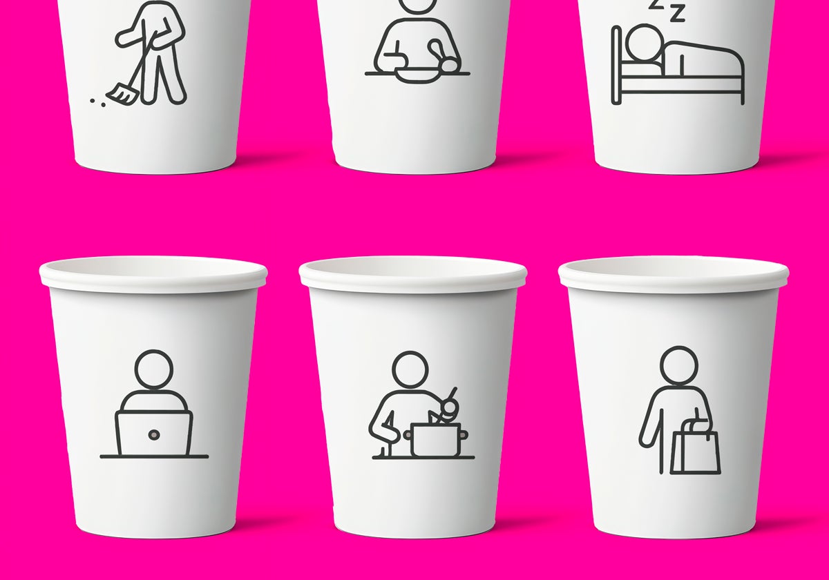 ¿Aprovechas tu tiempo de verdad? Prueba el experimento de los vasos