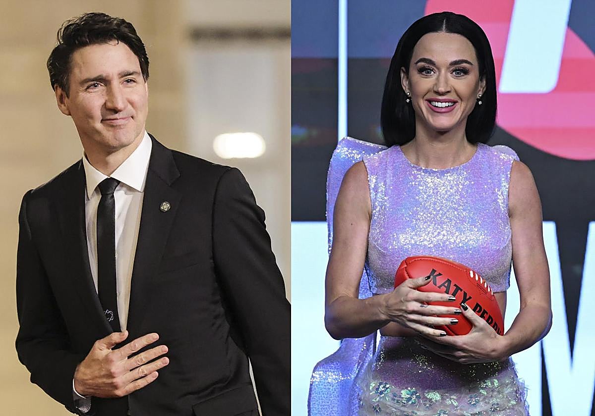 La conexión «al instante» de Katy Perry y Justin Trudeau