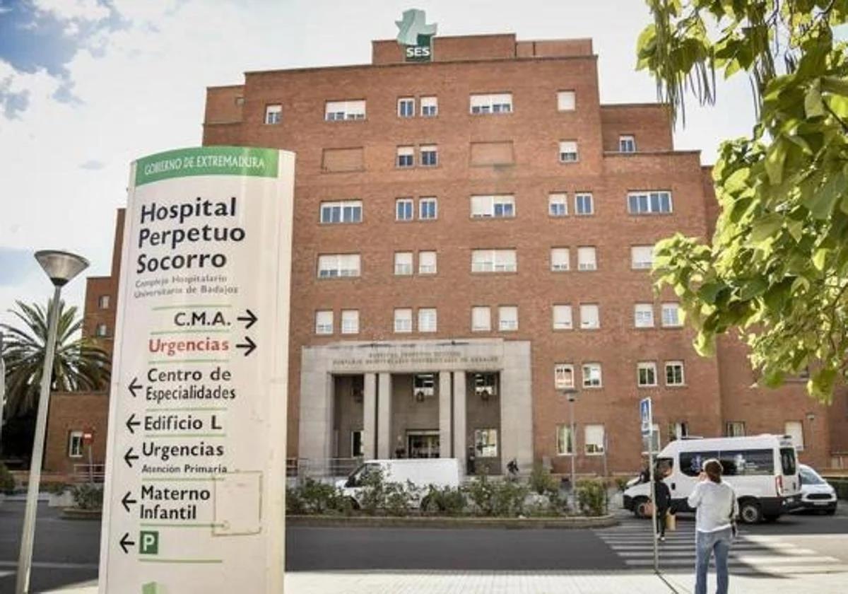 Hospital Perpetuo Socorro de Badajoz.