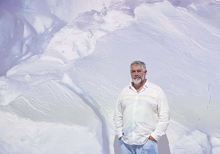 Jacquet en uno de los escenarios de la exposición que estará un año en Barcelona.