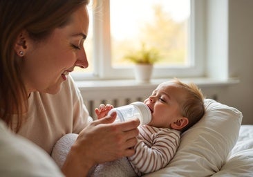 Olvídate de cólicos y llantos al comer con estos biberones para bebés