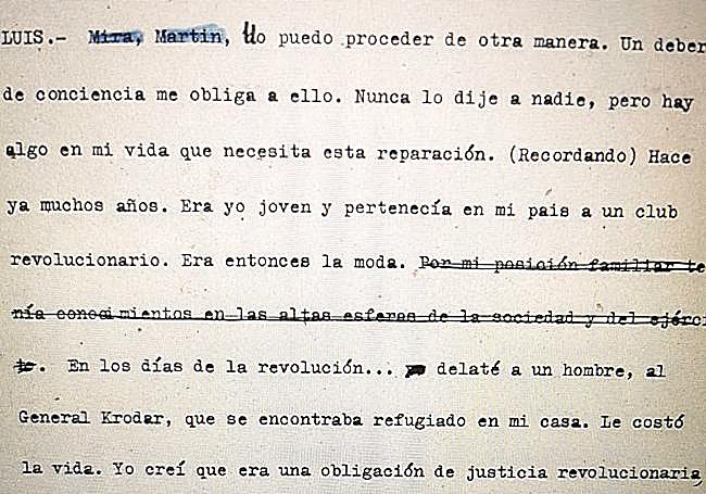 Fragmento de la obra inédita '¿Por qué?', de Luis Rosales