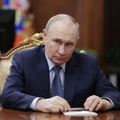 El presidente ruso, Vladímir Putin, este martes en Moscú.