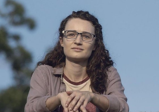 Kelley Mack, en la serie 'The Walking Dead'