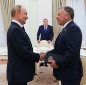 Vladímir Putin recibe al enviado especial de EE UU, Steve Witkoff.