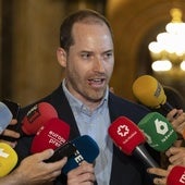 El portavoz del PP en el Parlament de Cataluña, Juan Fernández.