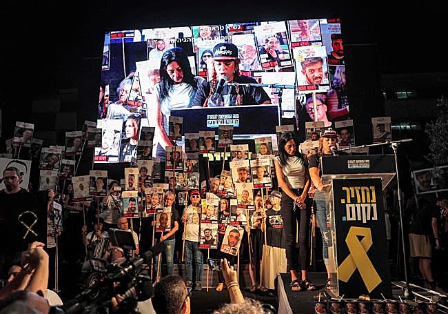 Anoche las manifestaciones reunieron a más gente en Israel.