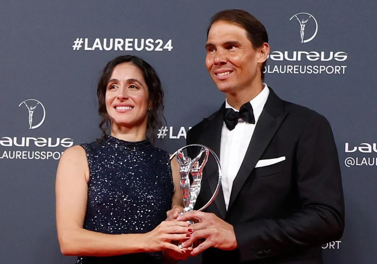 Mery Perelló y Rafa Nadal