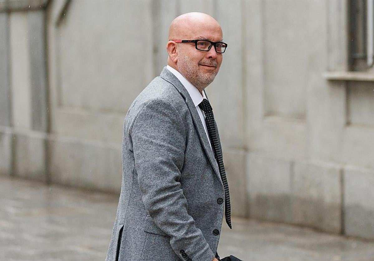 El abogado Gonzalo Boye, antes de una comparecencia en el Tribunal Supremo.