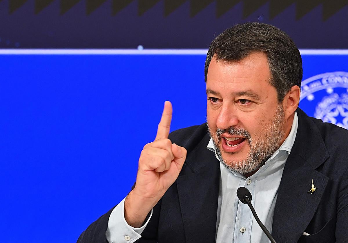 Matteo Salvini, viceprimer ministro de Italia.