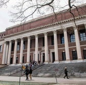 Campus de la Universidad de Harvard en Cambridge.