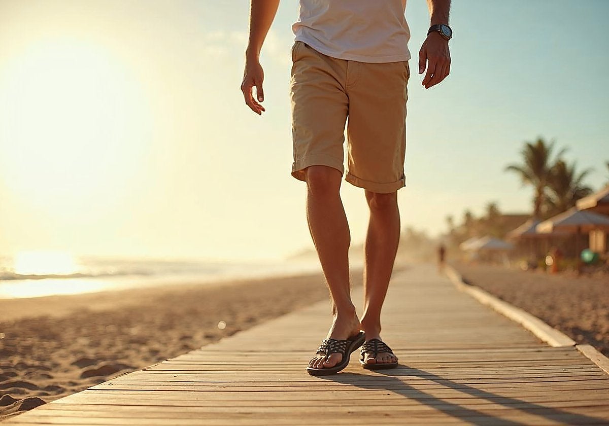 No te pierdas estas chanclas de hombre para la playa, piscina o gimnasio