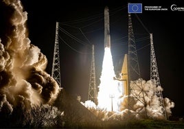 Momento del despegue del Ariane 6.