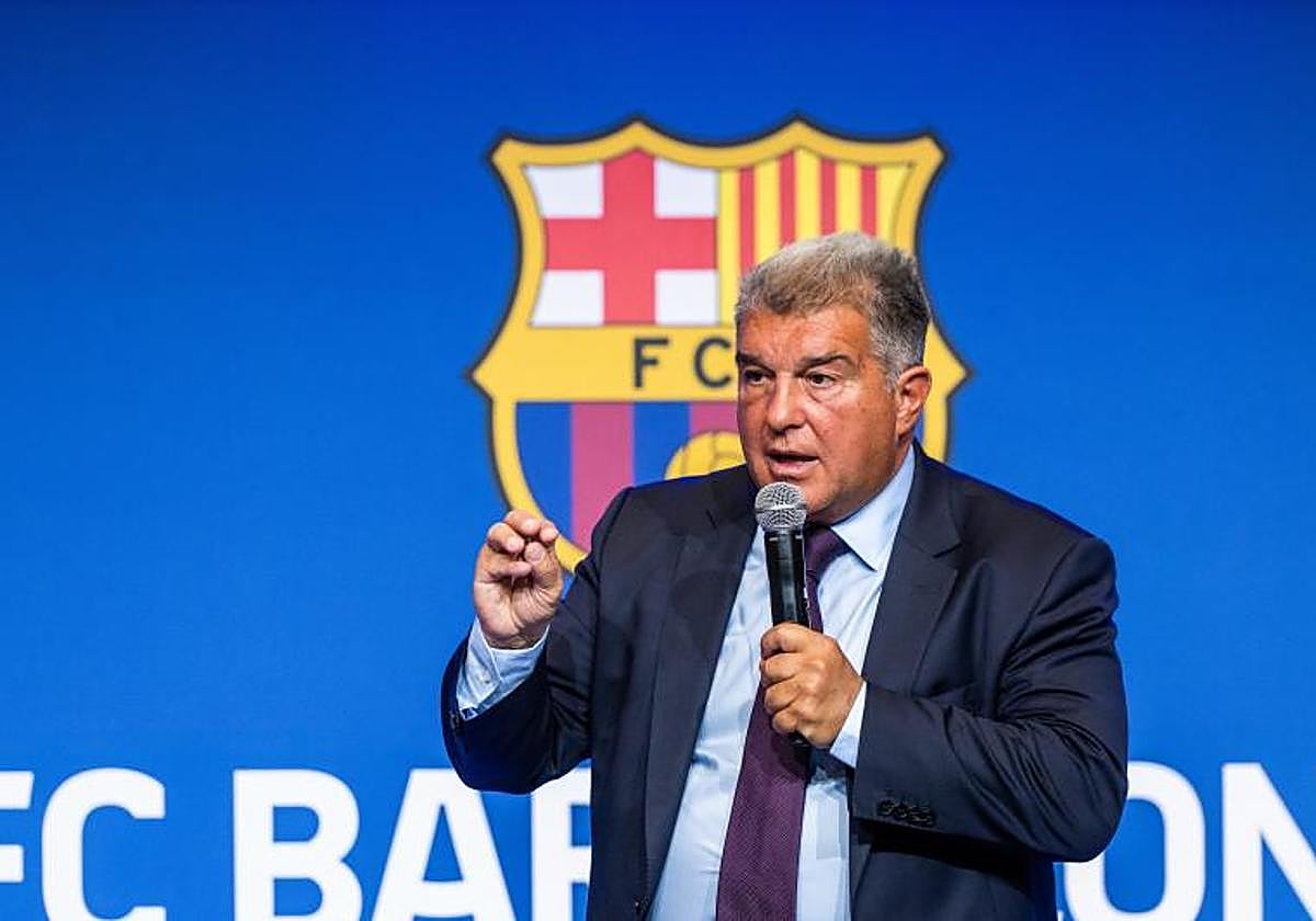 Joan Laporta, presidente del Barcelona.