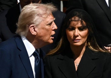 Melania Trump amenaza con denunciar al hijo de Biden por insinuar que Epstein la presentó a su marido