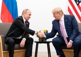 Putin y Trump, en una reunión anterior.