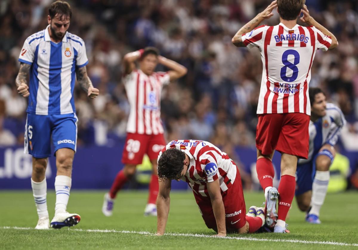 Atlético lig prömiyerinde çöküş