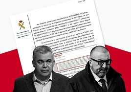 La nota de Koldo sobre el PSOE y Antxon Alonso acerca de temas a tratar con Cerdán, recogida ya en el sumario del Supremo.