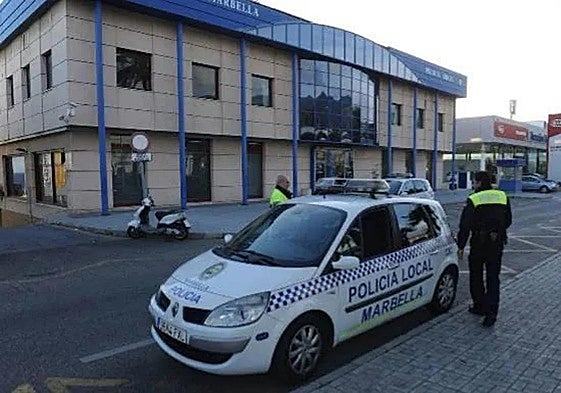 Agentes de la policía local de Marbella, imagen de archivo.