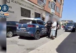 Imagen de uno de los detenidos.