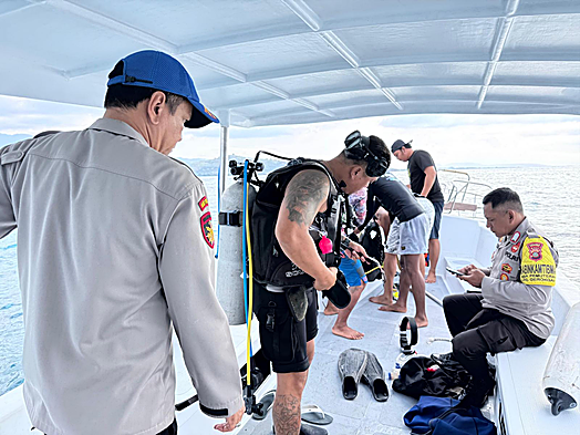 Muere un turista español mientras practicaba submarinismo en Bali