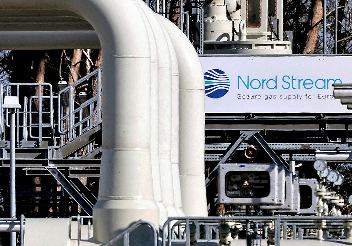 Instalaciones de los gasoductos Nord Stream.