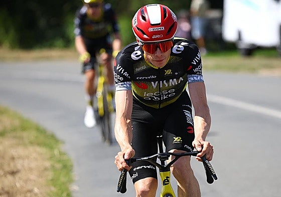 Jonas Vingegaard, durante una etapa del último Tour de Francia.