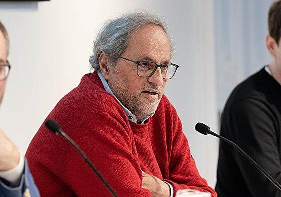 El expresidente de la Generalitat, Quim Torra.
