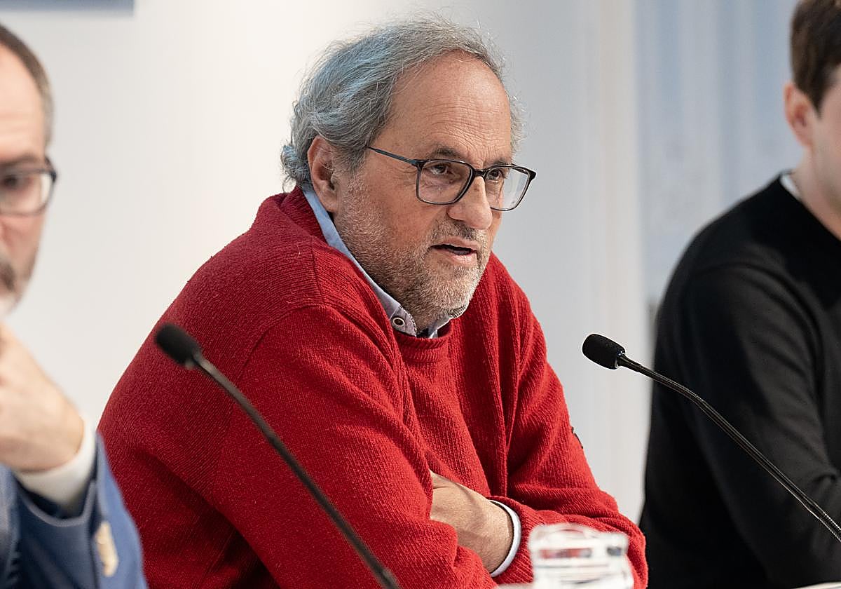 El expresidente de la Generalitat, Quim Torra.