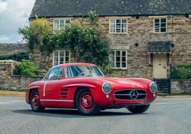 El SL300 'ala de gaviota' de 1955.