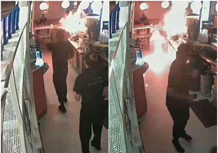 Prende fuego a un bar por no tener mayonesa para su bocadillo