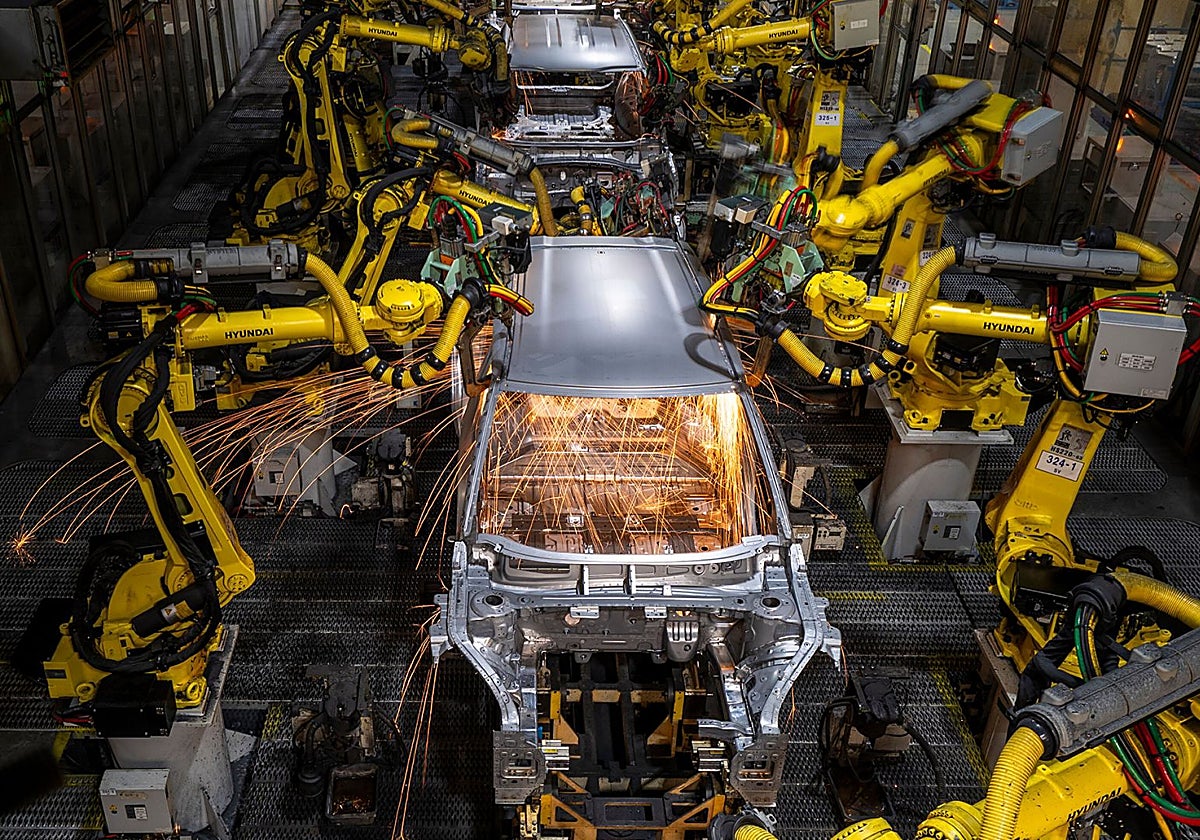 Ensamblaje del Kia EV4 en Eslovaquia.